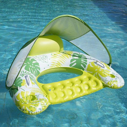Flotador De Piscina Con Dosel, Silla Flotante Para Verde
