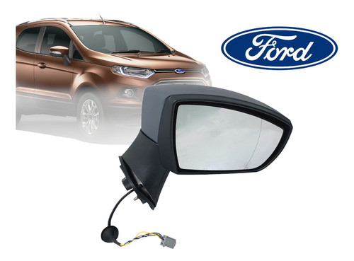 Retrovisor Derecho Para Ford Ecosport Titanium De 2013 Al 17