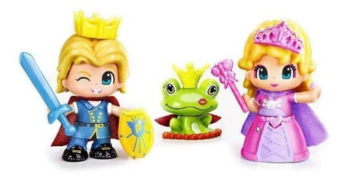 Set De Figuras De Príncipe Y Princesa Pinypon 