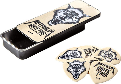 Jim Dunlop Hetfield White Fang Custom 0.045 In Flow Guitarr.