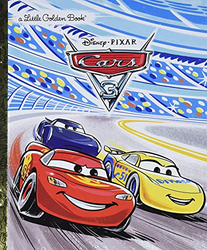 Book : Cars 3 Little Golden Book (disney/pixar Cars 3) -...