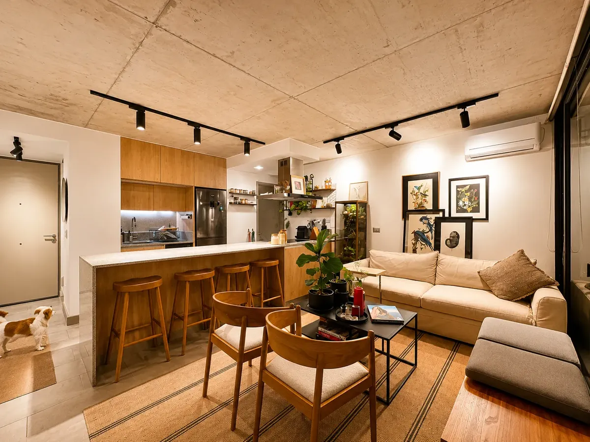 Imagen 3 de 14 de Dúplex En Providencia Con Terraza Privada De 40m²