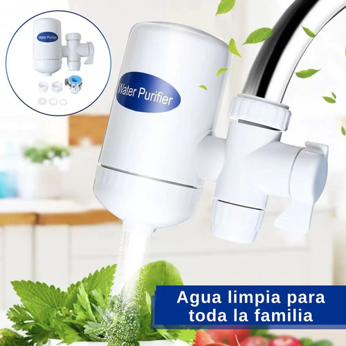 Purificador Filtro De Agua Ceramico Natural Sws Color Blanco