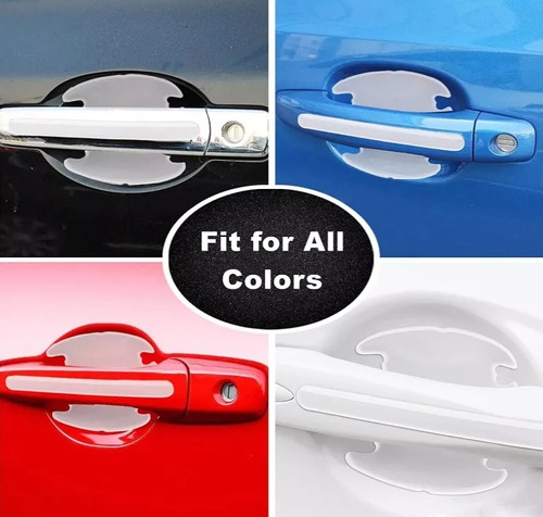 Protector Antirrayas Para Coche, Pegatina De Silicona 16pcs