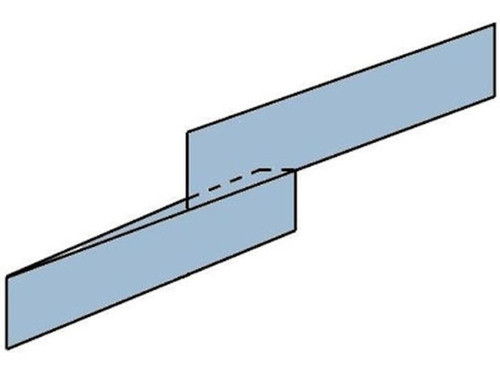 Louver De Acero Para Ensamblar, Mxfxl-140, Perfil C, Álabe 3