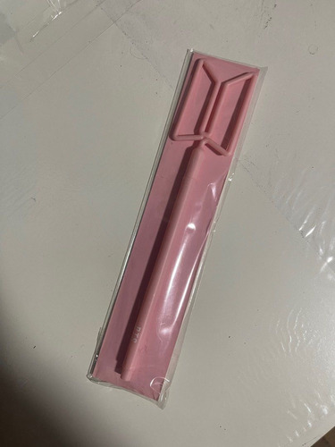 Pluma Original Logo Rosa Bts Kpop Rosa Negro