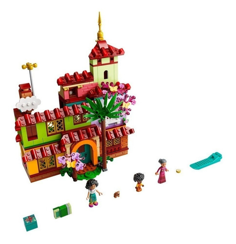 Blocos de montar LegoDisney Casa Madrigal 587 peças em caixa