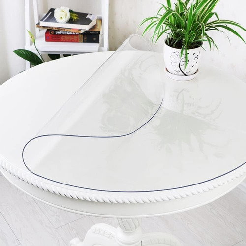 Protector De Mesa Linkgro De Plástico, Redondo, 100 Cm