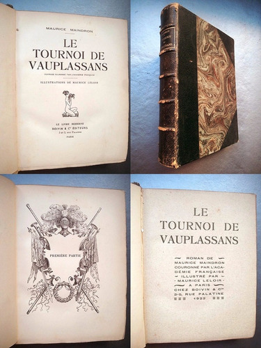 Maindron Maurice Le Tournoi De Vauplassans Illus M. Leloir