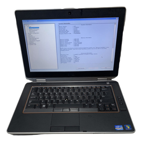 Laptop Dell I5 Latitude E6420
