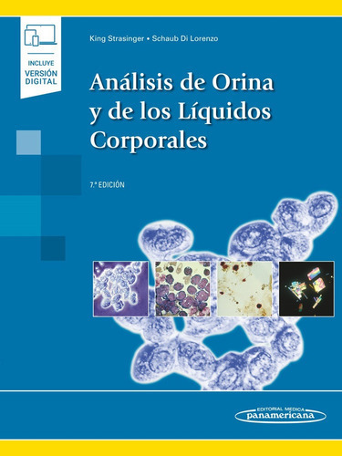 Análisis De Orina Y De Los Líquidos Corporales, De Strasinger. Editorial Panamericana, Tapa Blanda, Edición 7 En Español, 2023