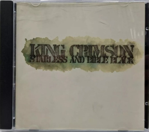 King Crimson . Starless And Bible Black  Cd Made In Usa