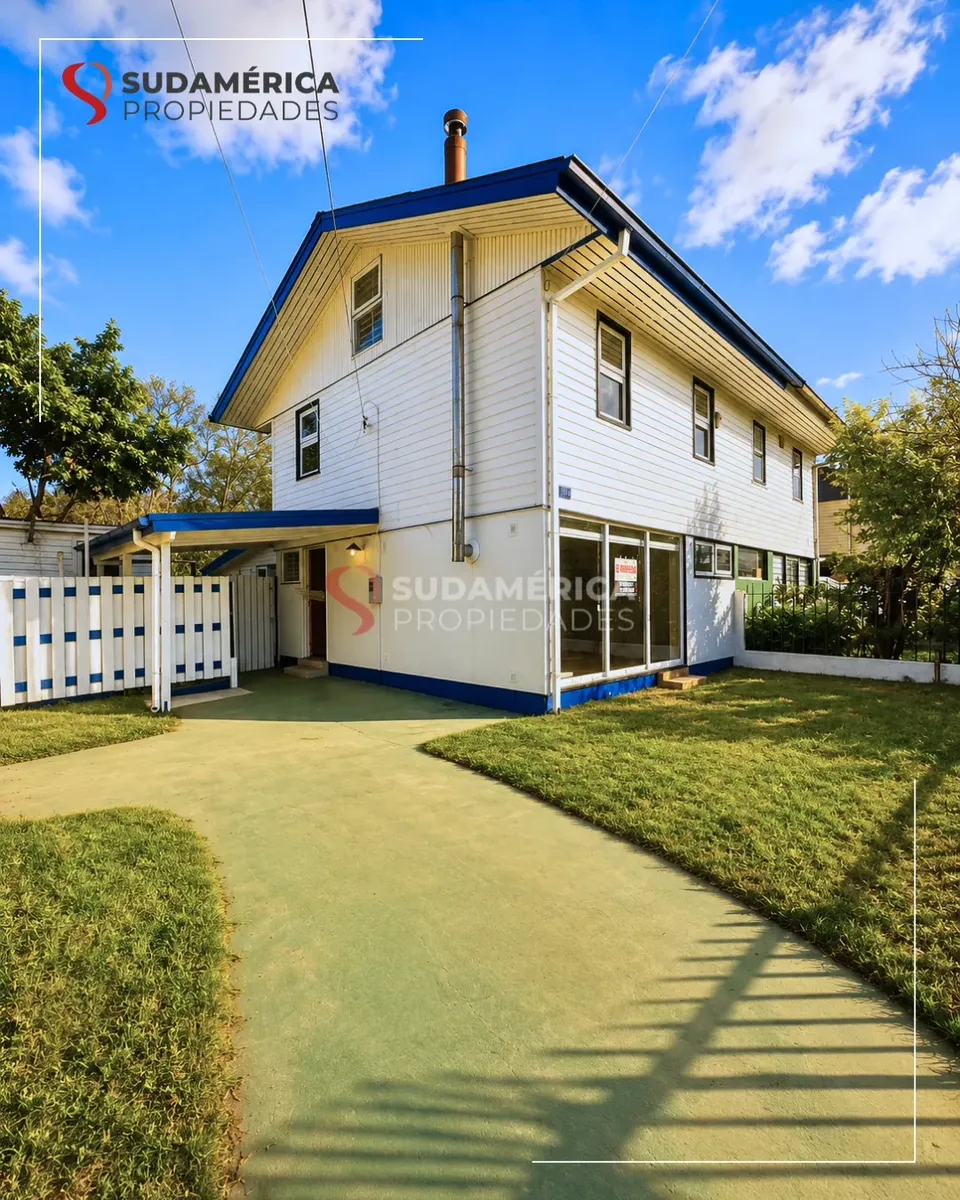 Imagen 1 de 13 de Se Arrienda Casa En Avenida Francia, Valdivia