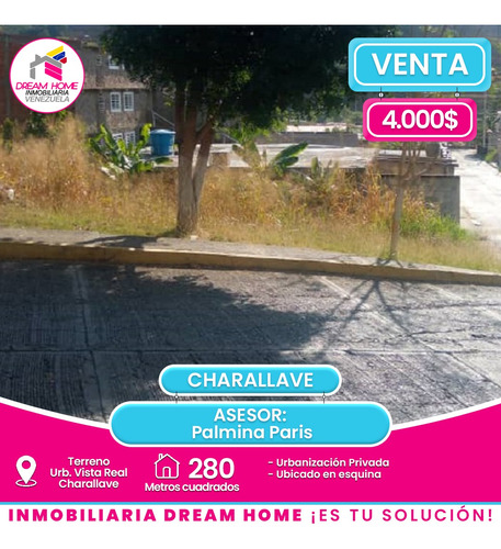 Terreno En Venta Urb. Vista Real - Charallave