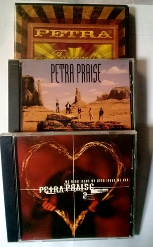 Petra - 3 Cd + 1 Dvd - Música Cristiana (Usado)