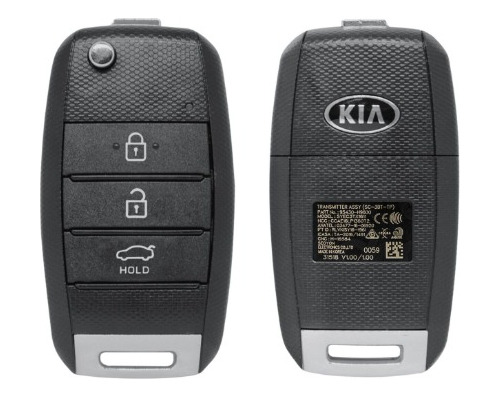 Control Kia Rio Abatible Con Chip 2018-2022