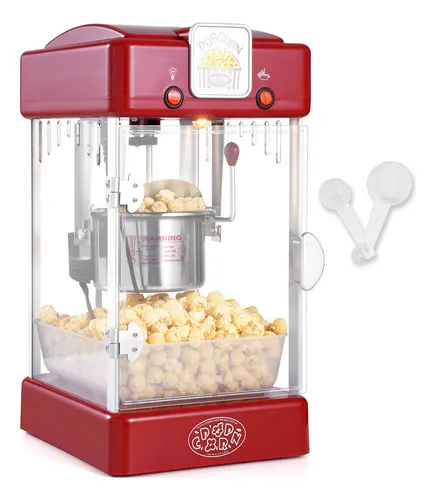 comprar Maquina Palomera Palomitas De Maiz 300w 2.5 Oz Rojo