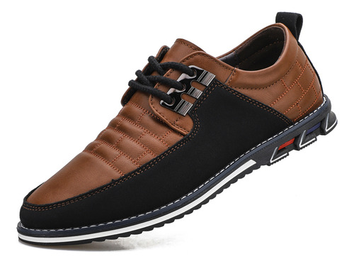 Zapatos Casuales De Negocios De Cuero Para Hombre