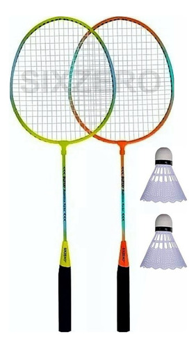 Set Bádminton 2 Jugadores Raquetas + Plumas | Favio Sport