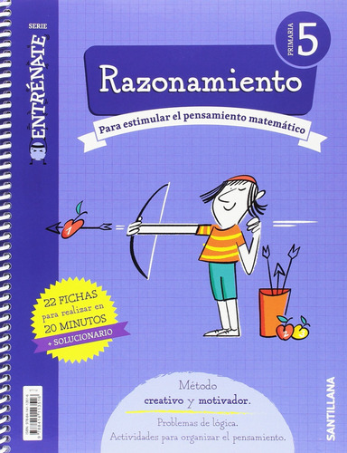 Cuaderno Razonamiento 5 Primaria Entrenate -