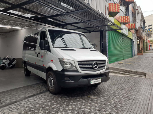 Imagem 1 de 15 de Mercedes-benz Sprinter Vidrado 415 Cdi Teto Alto