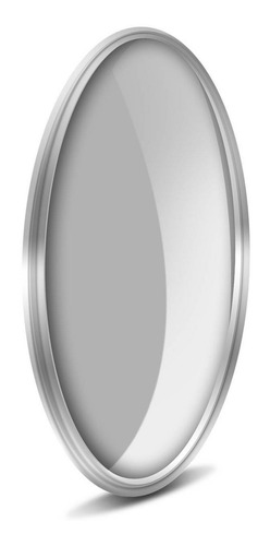 Espelho Retrovisor Auxiliar Ponto Cego Universal Cinza 50mm