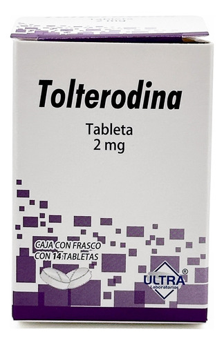 Tolterodina 2mg, Con 14 Tabletas - Ultra Laboratorios 3 Pack