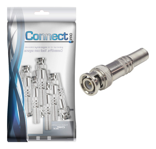 Connect Pro Modelo 0251083 Cor Prateado 10 Unidades por Kit 