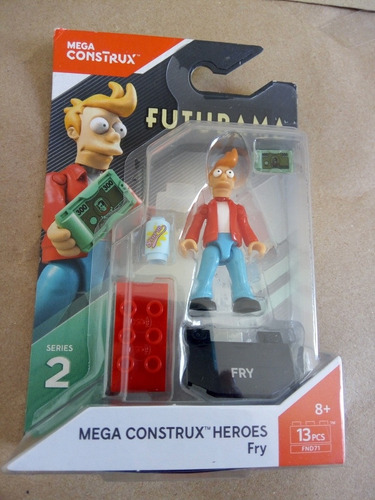 Pack De 3 Mega Construx: Captain Kirk, Beast Man Y Fly