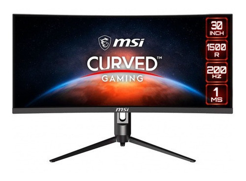 Monitor Led Curvo Gaming Msi Wfhd 1ms 200hz Optix Freesync