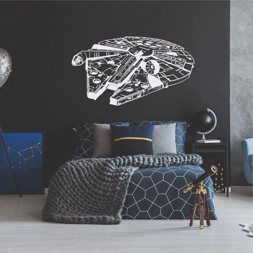 Vinilo Decorativo Para Pared Star Wars 50 Cm X 80 Cm