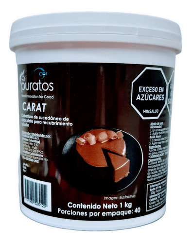 Cobertura De Chocolate Liquido Marca Puratos 1 Kg
