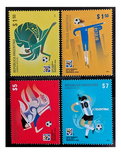 Argentina Serie Campeonato Mundial De Fútbol  Sudáfrica 2010