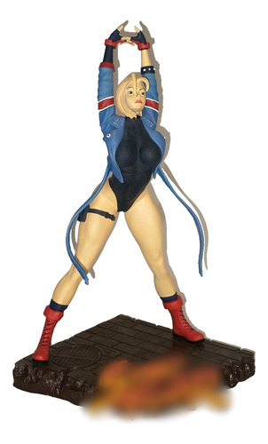 Street Fighter Cammy Figura De Colección Grande