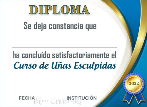 Imagen 4 de 5 de Diplomas Personalizados Diseño E Impresion A4