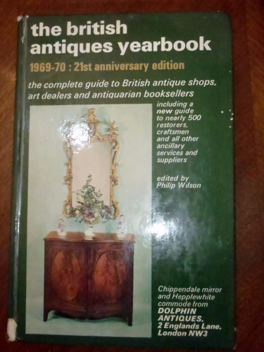 British Antiques Yearbook Anuario Antiguedades Inglaterra