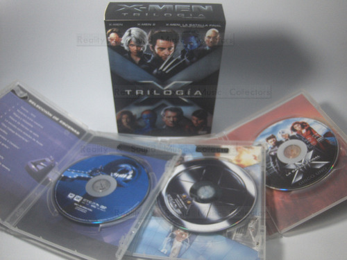 X Men Trilogia Boxset 3 Peliculas Dvd (Usado)