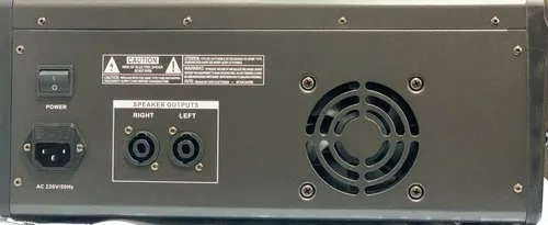 Imagen 2 de 5 de Consola Potenciada 6 Canales 150 + 150w 8ohm