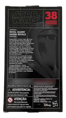 Imperial Royal Guard Black Series Star Wars Figura 15cms (Usado)
