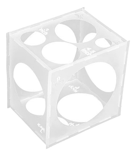 Caja Medidora De Globos, Cubo, Herramienta Duradera Para