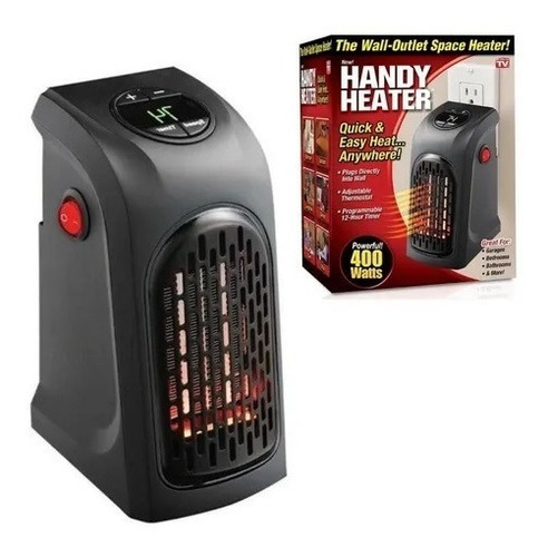 Calentador Ambiente Calefactor Graduable Electr Handy Heater