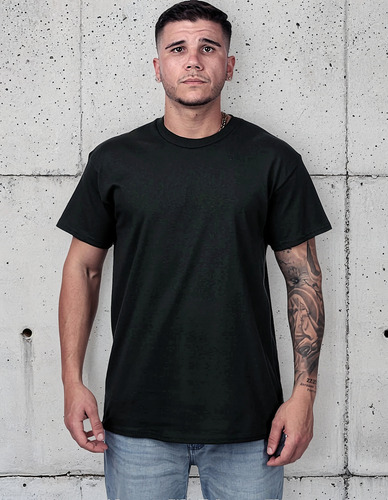 Remera Lisa Algodón Jersey Peinado Premium - Remeras 5145