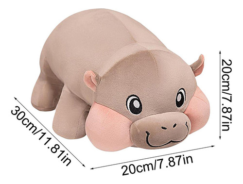 Mz Mz Peluche De Hipopótamo Hipopótamo De Peluche Almohada