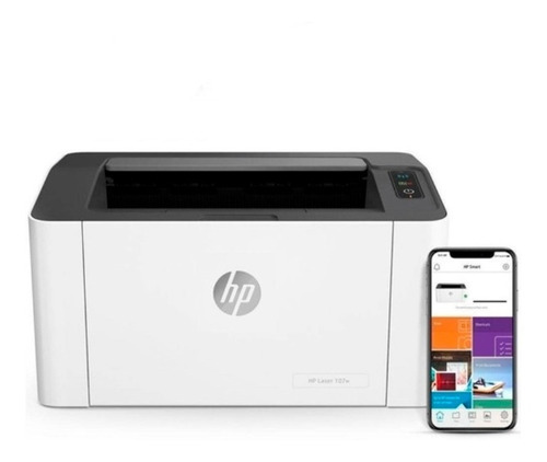 Impresora Hp Laserjet 107w, Monocromática, Wi-fi / Usb