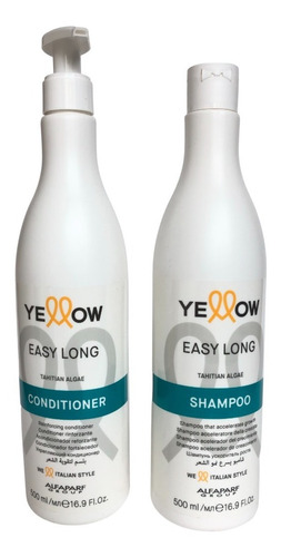  Yellow Easy Long Shampoo + Acondicionador 500 Ml