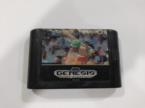 Sport Talk Baseball Para Sega Genesis, Excelente Titulo