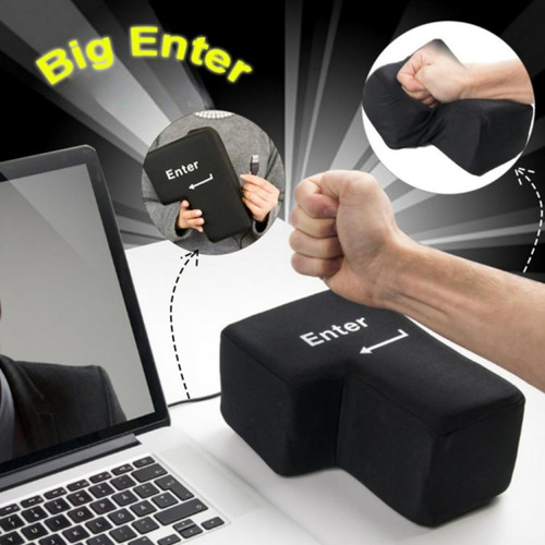 Boton Enter Anti Estres - Grande Botón Entrada Usb Almohada
