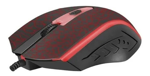 Imagen 3 de 5 de Mouse Optico Gamer Retroiluminado 4 Botones Xtrike Me Gm-206