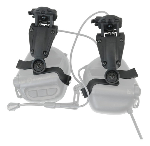 Adaptador De Riel De Arco P/ Casco Tactico Earmor Opsmen M32