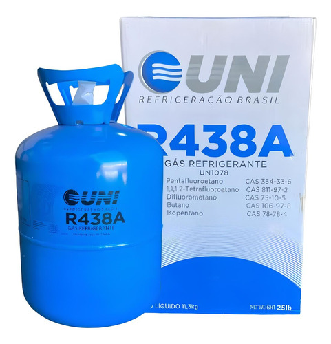 Gas Refrigerante R438a Substituto Do R22 11,3 Kg